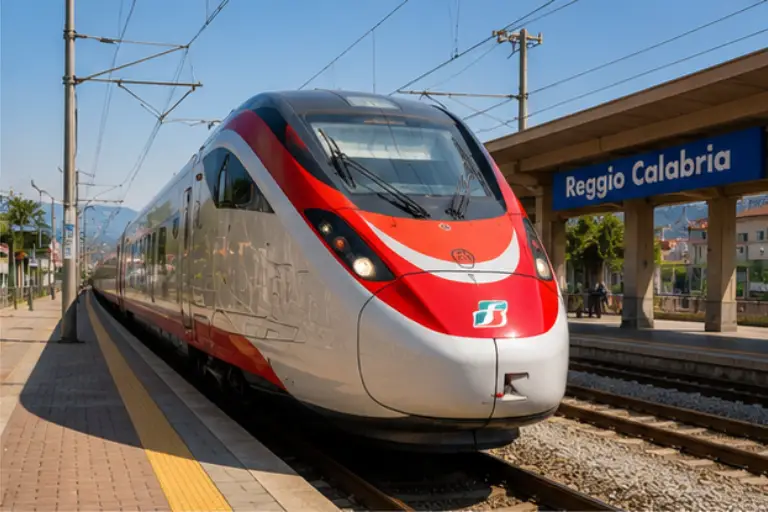 High speed train connections Reggio Calabria