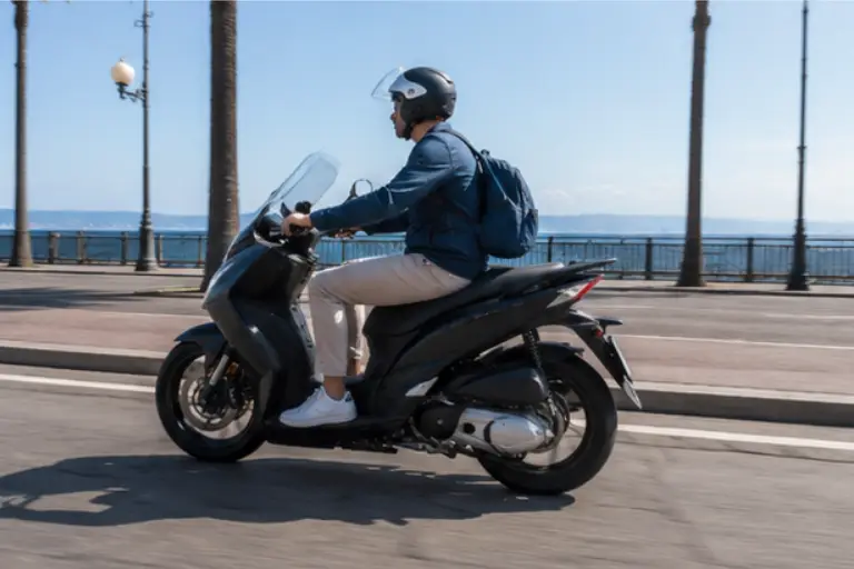 Scooter rental along the Calabria coast
