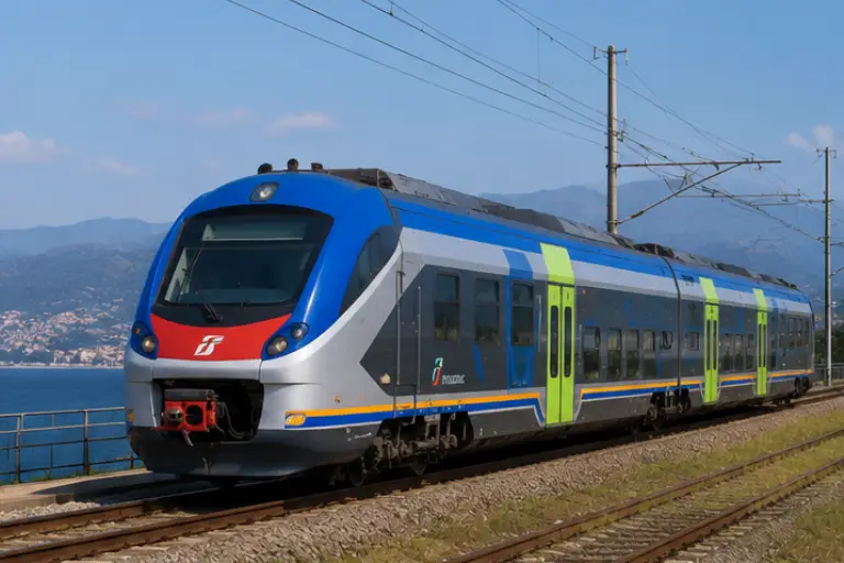Regional train travel across Calabria and Southern Italy